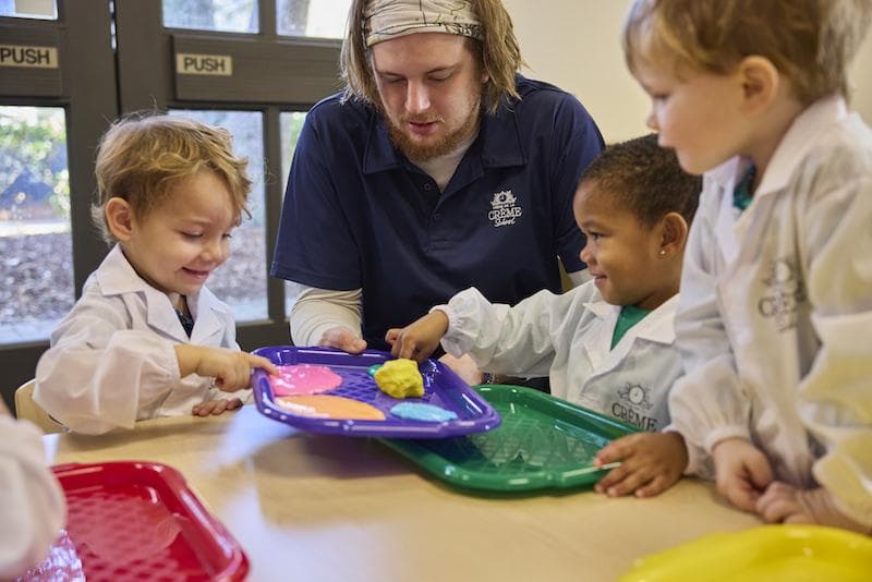 The Crème School integrates enrichment into daily curriculum to build foundational skills for lifelong learning