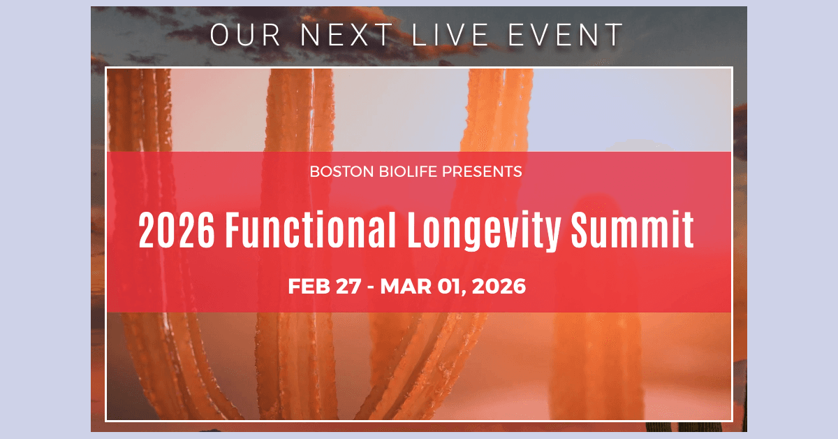 Boston BioLife’s Functional Longevity Medicine Summit to Redefine Aging Care in Phoenix