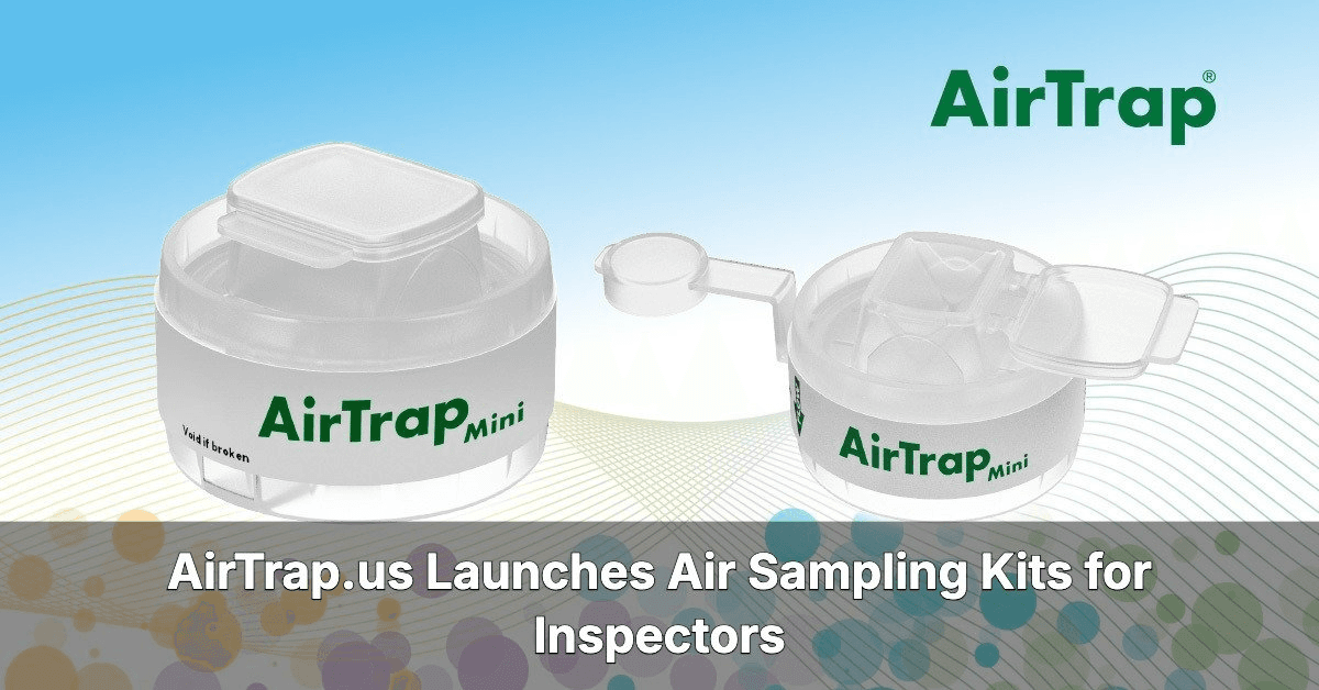 AirTrap Launches Enhanced Spore Trap Cassette for Indoor Air Quality Testing
