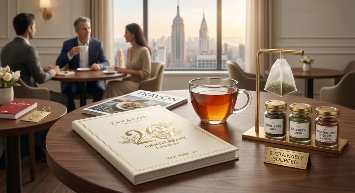 Tavalon Celebrates 20 Years of Elevating Tea from Beverage to Lifestyle
