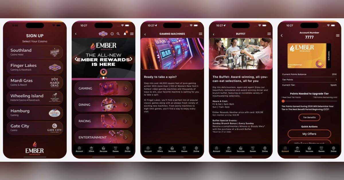 IVOREE's Single Mobile Platform Unites Six Ember Entertainment Venues, Revolutionizing Cross-State Patron Engagement