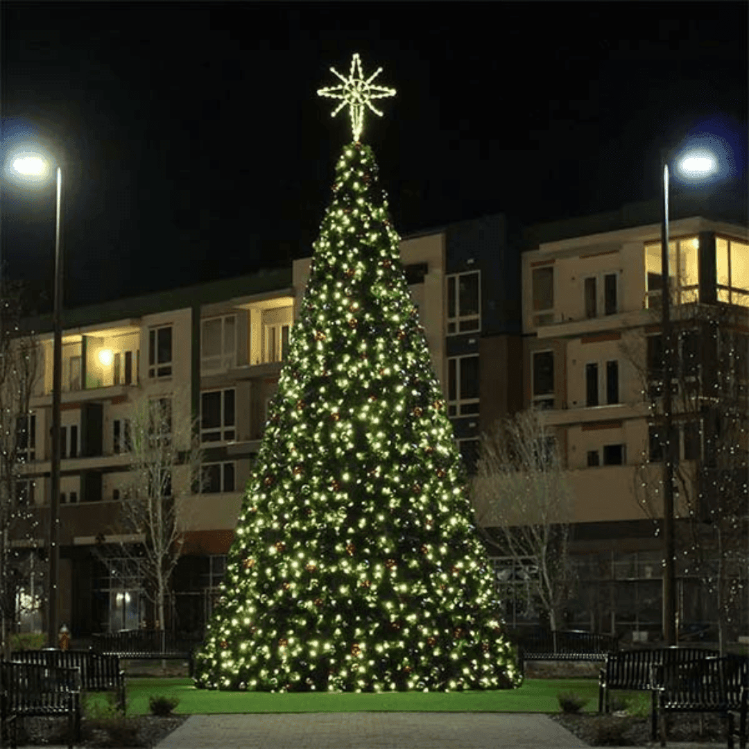 Creative Displays Expands Holiday Offerings with New LED Tower Christmas Trees for Municipal and Commercial Venues