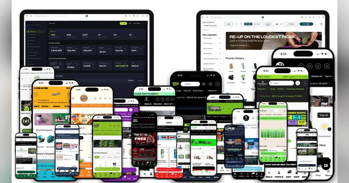 Buddy Cannabis Ecommerce Hits 300 Storefronts, Extends POSaBIT Pay to Online Checkout