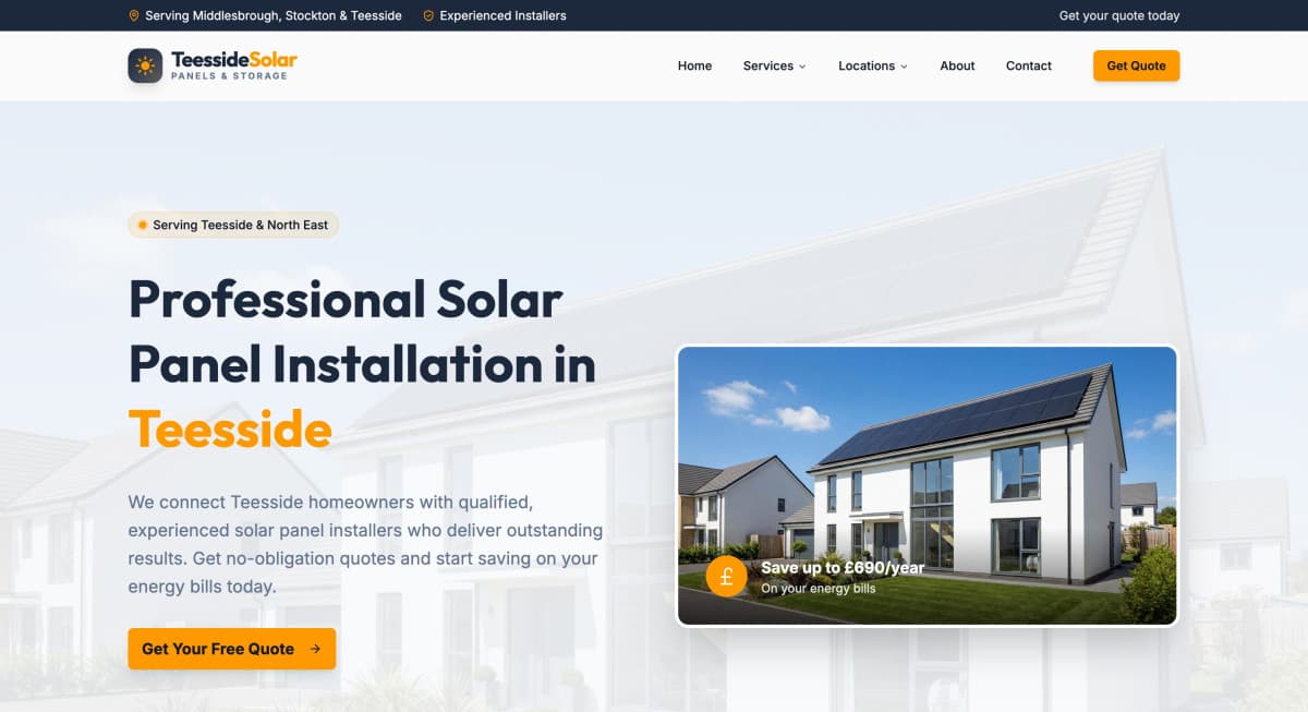 Teesside Trade Marketing Launches Three New Service Websites to Connect Homeowners with Vetted Local Contractors