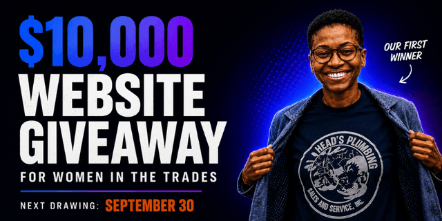 CI Web Group's Giveaway Delivers 1,575-Page Website to Head's Plumbing, Highlighting Support for Women in Trades