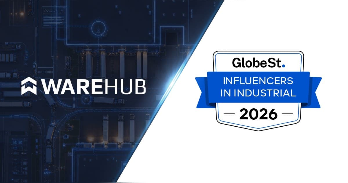 Warehub Named a Globest.Com 2026 Influencer in Industrial Real Estate
