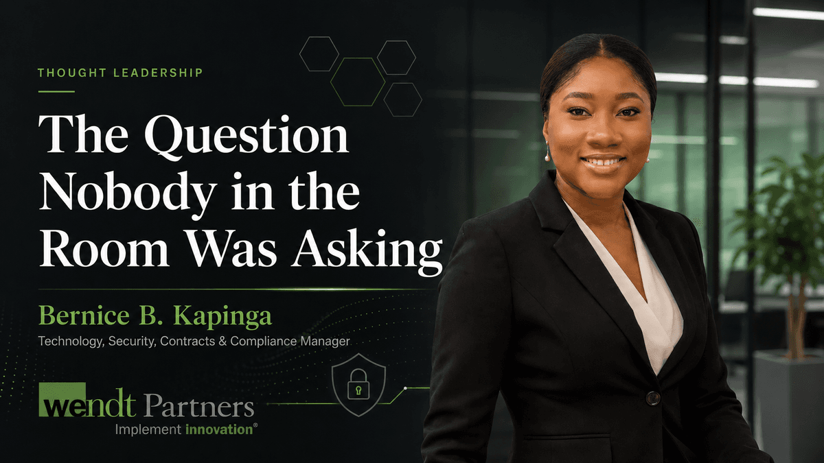 Wendt Partners' Bernice Kapinga to Address Legal Careers Workshop Amid Security and Leadership Milestones