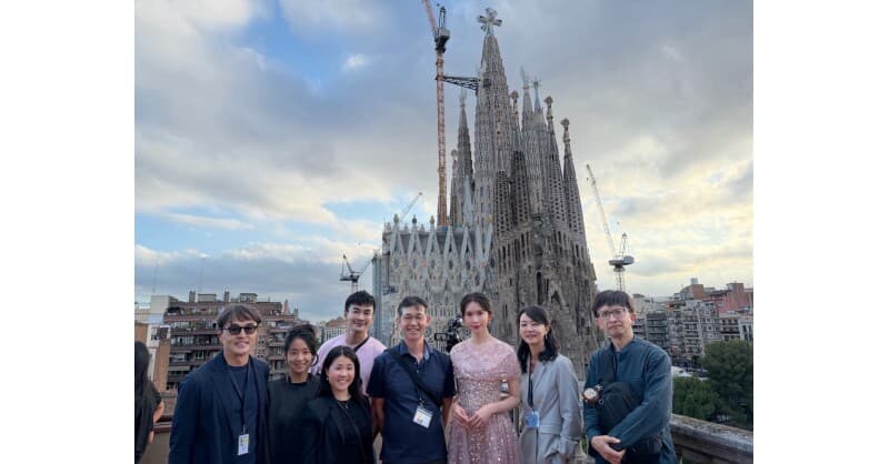 TVBS Becomes Only Taiwanese Media to Cover Sagrada Família's Historic Tower Completion