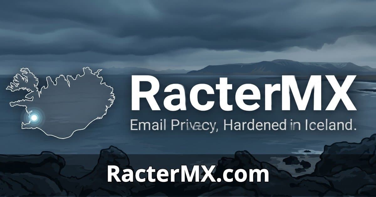 RacterMX Launches Privacy-First Email Forwarding Platform with Icelandic Infrastructure