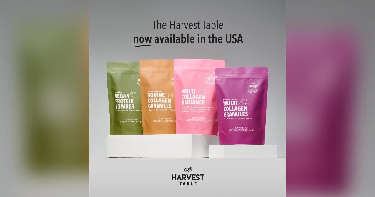 South African Wellness Brand The Harvest Table Expands U.S. Rollout with Planned Launch on Walmart.com