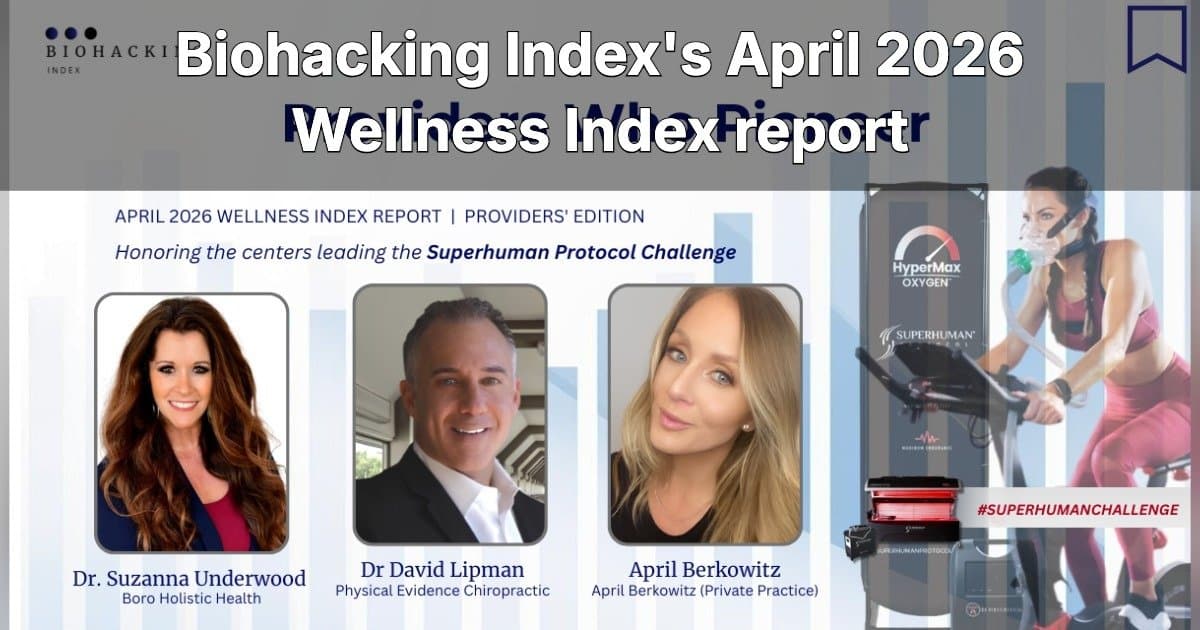 Wellness Index Report Reveals Shift from Seasonal Dieting to Cellular Health Optimization
