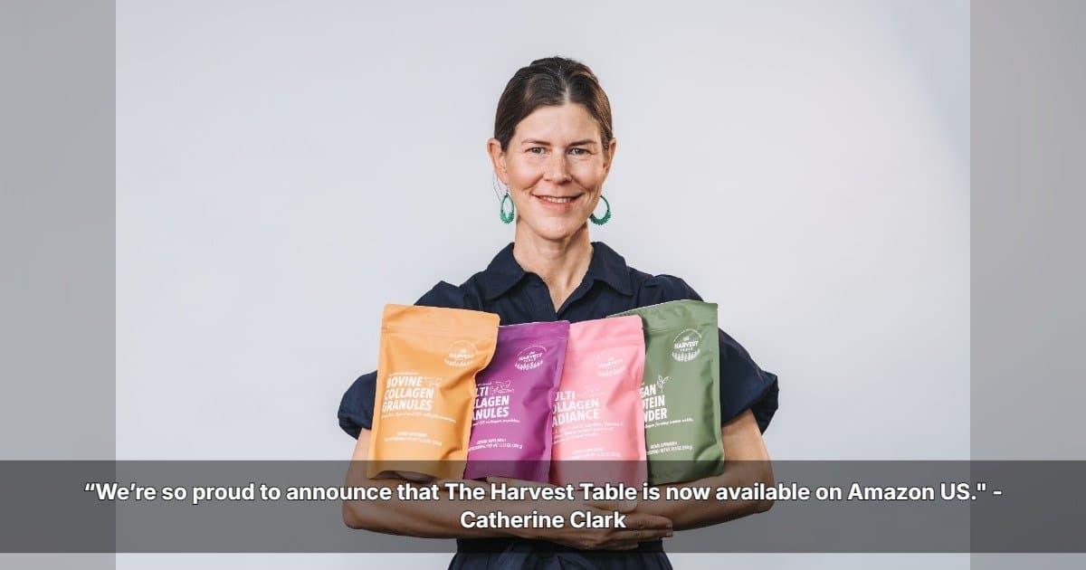 The Harvest Table Launches Full Product Line on Amazon, Marking U.S. Expansion Milestone