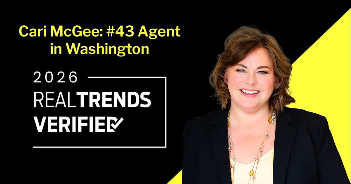 Cari McGee Ranks 43rd Among Washington Real Estate Agents in 2026 WSJ/RealTrends Rankings