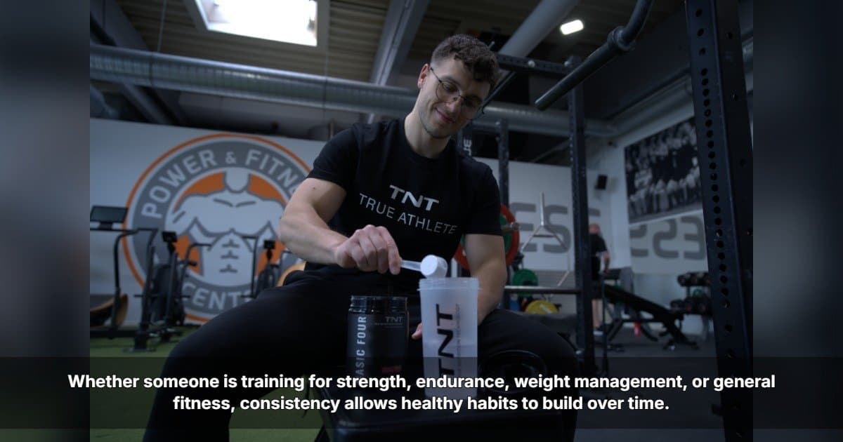 TNT Emphasizes Training Consistency Over Intensity for Long-Term Fitness Gains