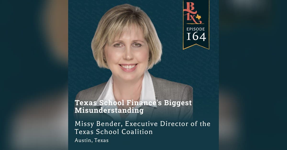 Recapture Isn't Robin Hood: Missy Bender Unpacks Texas' $3B School Finance Myth