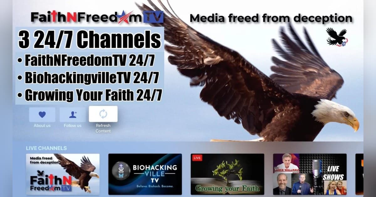 FaithNFreedomTV Expands to Airy TV, Reaching Five More Free Viewing Platforms