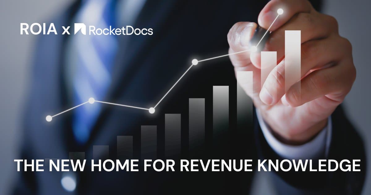 RocketDocs Joins ROIA as Founding Member, Aiming to Elevate Revenue Knowledge Management