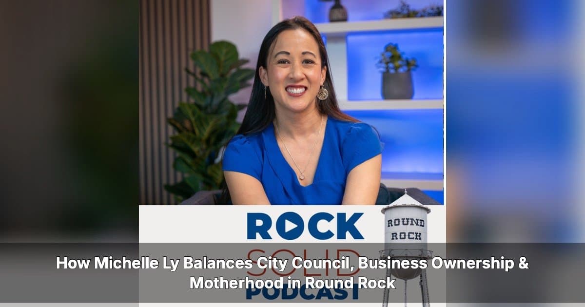 Michelle Ly Balances City Council, Business Ownership, and Motherhood in Round Rock