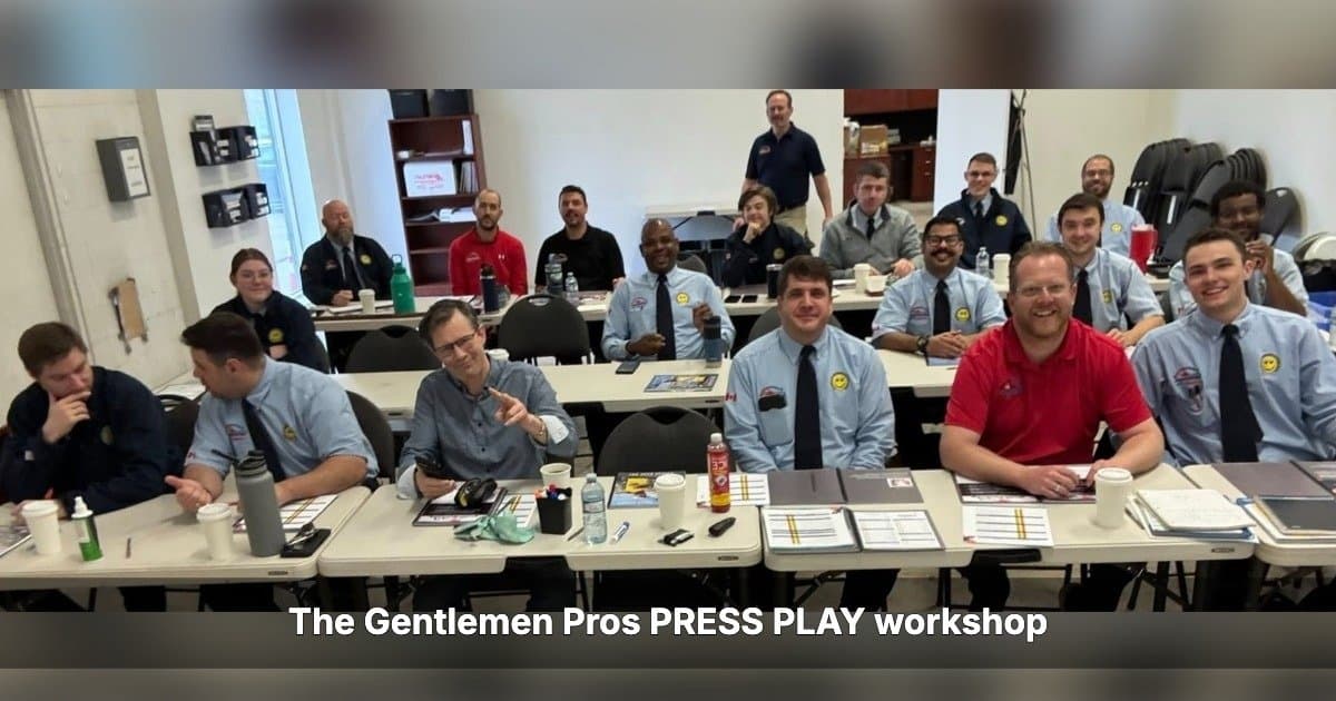 Service Excellence and Gentlemen Pros Demonstrate How PRESS PLAY Platform Builds Consistent Customer Experience in Home Services