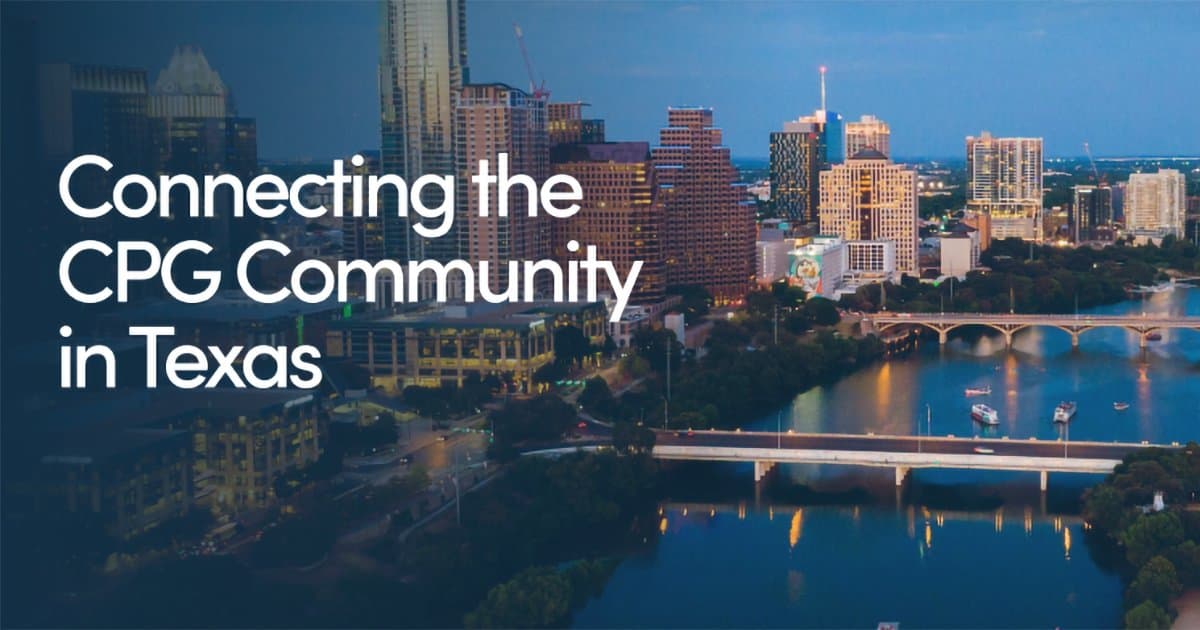 TexasCPG Launches to Unify and Accelerate the Texas Consumer Packaged Goods Ecosystem