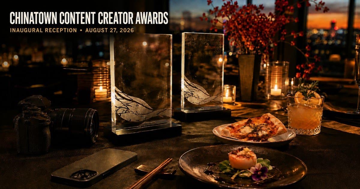 Inaugural Chinatown Creator Awards Draws Over-Capacity Crowd, Uniting Community and Culinary Excellence